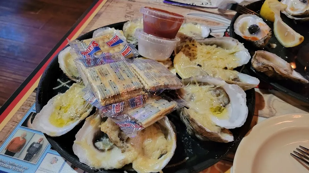 Oysters with Parmesan