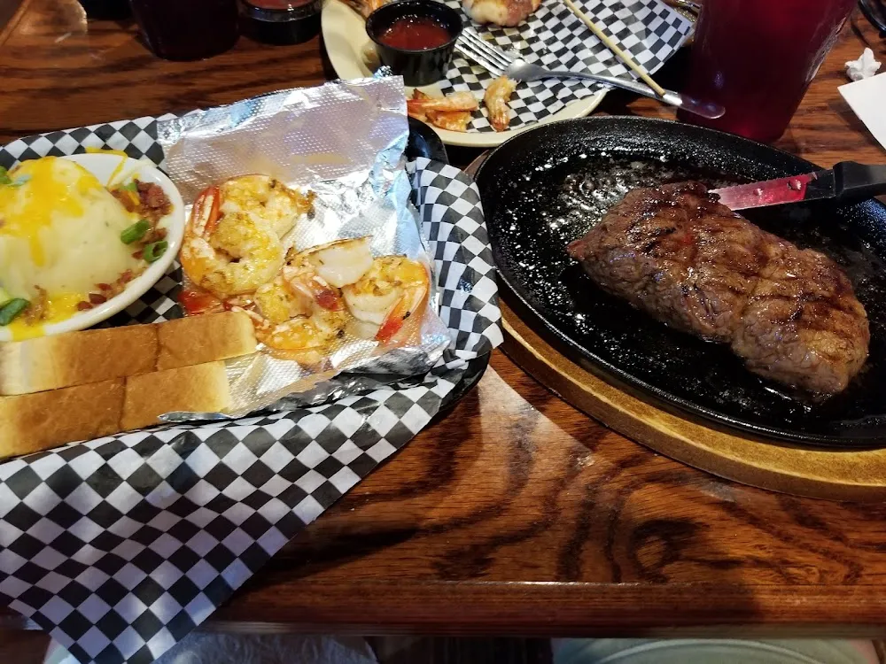 Steak and Shrimp